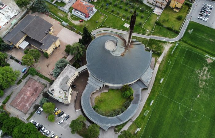 Chiesa di San Giuseppe dall'alto - Riva del Garda