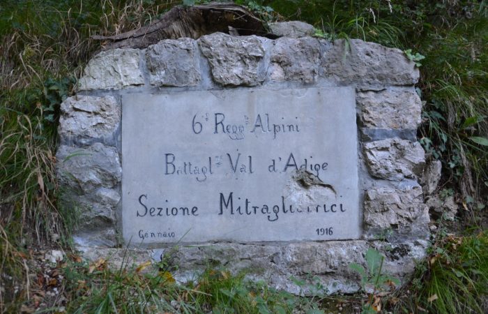 Testimonianze della Prima Guerra Mondiale.